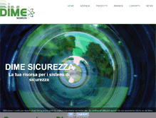 Tablet Screenshot of dimesicurezza.com